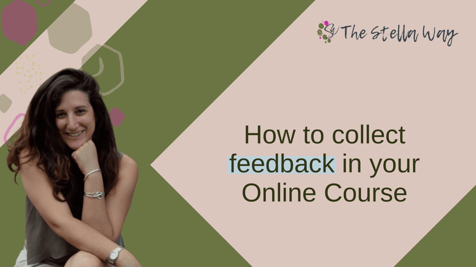 How to collect feedback from your students in an online course